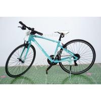 ราคา จักรยานไฮบริดญี่ปุ่น - ล้อ 700c - มีเกียร์ - อลูมิเนียม - Bianchi Roma IV - สีเขียว [จักรยานมือสอง] (22337531518)