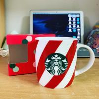 ราคา แก้วมัคสตาร์บัคสีขาวแดง (3272462347)