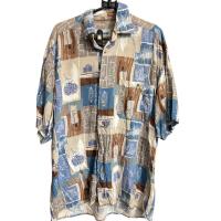 ราคา เสื้อฮาวายสไตล์ญี่ปุ่นเป็นผ้าไหม ญี่ปุ่น 100% (43708037656)