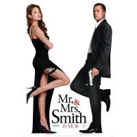 ราคา โปสเตอร์ หนังฝรั่ง Mr. & Mrs. Smith มิสเตอร์แอนด์มิสซิสสมิธ นายและนางคู่พิฆาต ขนาด 11.5 X 16.5 (A3) (26140528974)