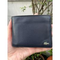 ราคา Used!! กระเป๋าเงิน/สตางค์ Lacoste (ลาคอสท์) แท้ % - สีน้ำเงินเข้ม (Peacoat) (41552132941)