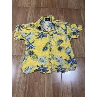 ราคา เสื้อฮาวาย สีเหลือง ลายสับปะรด (14227227261)