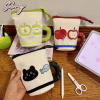 ราคา มา กระเป๋าใส่ปากกา,ดินสอพับได้มัลติฟังก์ชั่น,กระเป๋าเครื่องเขียนถ้วยทรงกระบอกความจุขนาดใหญ่ที่สร้างสรรค์สํานักงานโรงเรียน (46505648485)