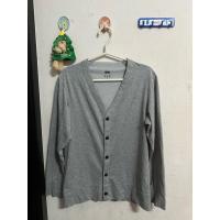 ราคา เสื้อคลุมกันแดด UV Uniqlo Airism สีเทา มือสองของแท้ (44168855380)