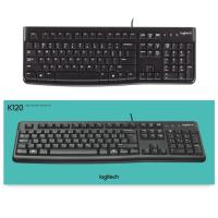 ราคา Logitech K120 USB Wired Keyboard - สีดํา 100% Original Compact Windows, MAC, Linus & Chrome OS (51902503545)