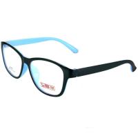 ราคา Korea แว่นตา รุ่น BOOK รุ่น J-8035 สีดำตัดฟ้าอ่อน (276682090)