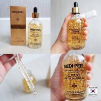ราคา ตัวช่วยบำรุงให้ผิวหน้าสวยขาวใสแบบสาวเกาหลีMedipeel l Luxury 24K Gold Ampouleขนาด 100ml (5859848362)