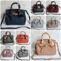 ราคา กระเป๋าแฟชั่นสไตล์Hermes 9.5 นิ้ว -หนังPUนุ่มคืนทรง-เย็บเนี๊ยบทุกจุด DB-2927 (709819366)