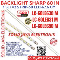 ราคา SHARP LED TV BACKLIGHT 60 INC LC 60LE630 60LE631 60LE650 LC-60LE630M LC-60LE631M LC-60LE650M SMD BL STRIP LIGHT LIDI 68K 6V 60LE 631M LC630L60L LC60L 60L LC60L LC60L 60L (40555756554)