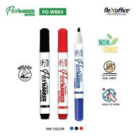 ราคา FlexOffice FlexMarker ปากกาไวท์บอร์ด (FO-WB03) สีดํา/น้ําเงิน/แดง - 1 ชิ้น (56353613876)
