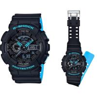 ราคา 2026 g-shock GA-110 นาฬิกาสปอร์ตสีดําและสีน้ําเงินคลาสสิก 110LN-1AJF กันน้ํา V846 (45401571281)