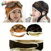 ราคา หมวกอุ่นสไตล์นักบินสำหรับทารก สีดำกาแฟ เหมาะสำหรับฤดูหนาว (27939226982)