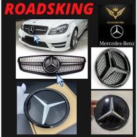 ราคา MERCEDES BENZ FRONT GRILL LOGO C CLASS W204ชิ้นส่วนรถยนต์ ของแต่งรถ (52805591658)