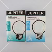 ราคา หลอดปิงปอง Jupiter ขั้วเกลียว E27 สีขุ่น 25W/40W (14719164944)