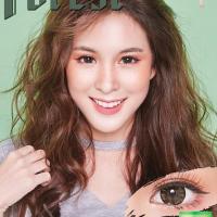 ราคา คอนแทคเลนส์ Pretty doll/Sweety รุ่น Forest / Indy Brown ขนากบิ๊กอาย สีเข้มๆธรรมชาติ หวาน (2335896383)