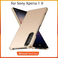 ราคา เคส Sony Xperia 1 II /Sony Xperia 10 II, Minimalistic Ultra Thin Hard Case PC วัสดุ Slim Protection Cover สําหรับ Sony Xperia 10 II/Xperia 1 II (28254912056)