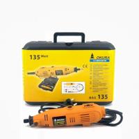 ราคา ⛏เครื่องเจียรมินิ พร้อมสายอ่อน เจียร แกะสลัก BSG135+แท่นขุด BD2 ปรับได้ 6 ระดับ พร้อมดอกและอุปกรณ์เสริม 30ชิ้น⛏ (1683976866)