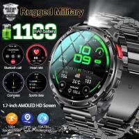 ราคา ใหม่ T-Rex3 Ultra 1100mAh แบตเตอรี่สมาร์ทนาฬิกา GPS Track เข็มทิศ IP69K กันน้ํากีฬา tracker กลางแจ้งทหาร Smartwatches (47205285724)