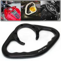 ราคา Motorcycle Passenger Handgrips Hand Grip Tank Grab Bar Handle For YAMAHA MT-09 MT09 MT 09 2014 2015 2016 (44853426692)