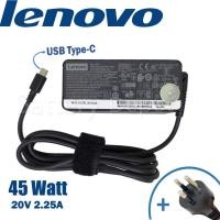 ราคา Lenovo Adapter ของแท้ 20V/2.25A 45W หัว USB Type-C สายชาร์จ อะแดปเตอร์ (40162770581)