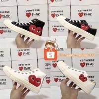 ราคา Converse Comme Des Garcons Cdg Play Chuck Taylor 70 Low High Top รองเท้าผ้าใบ (42655895478)