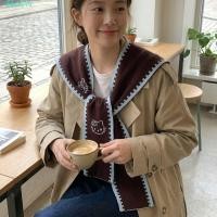 ราคา กระเป๋า คิตตี้แมวถักผ้าคลุมไหล่,เคปเคทีปกปลอม,ที่เรียบง่ายผูกปมสีทึบเสื้อคลุมไหล่ผ้าพันคอผู้หญิง (50005607176)