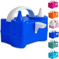 ราคา LANGXUN ปั๊มลูกโป่งไฟฟ้ากําลังสูงแบบพกพาสองหัวฉีด 110V 600W เครื่องเป่าลมไฟฟ้า Ballon Inflator ปั๊มสําหรับปาร์ตี้บอลลูนอุปกรณ์ตกแต่ง (สีเหลือง) N2DX (51602109555)