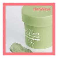 ราคา ผลิตในเกาหลี P.CALM Holy Basil Bubble Deep Mask 90g – Carbonated Clay-to-Bubble Mask for Deep Pore Cleansing & Blackhead Care (41503118461)