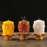 ราคา ดอกเบญจมาศเทียนดอกไม้เทียนสีแดงสีเหลืองสีขาวเทียนเทียนดอกบัว (25037294661)