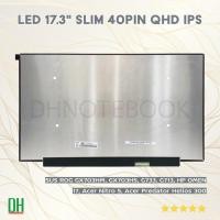 ราคา หน้าจอ LCD 17.3 นิ้ว NE173QHM-NY6 V8.2 QHD สำหรับ ASUS ROG GX703, G733, HP OMEN 17, Acer Nitro 5, Predator Helios 300 (28011152341)