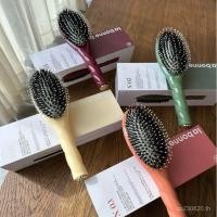 ราคา หวีทําผมหรูหรานวดหวีดัดผมหวีผมขนแปรง la แบบพกพาแบบพกพา bonne Bounce WH4Z (41177218786)