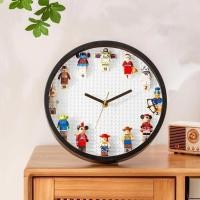 ราคา การ์ตูนการ์ตูนอะนิเมะมินิฟิกเกอร์นาฬิกาสนุกแฮนด์เมดอาคารบล็อกเข้ากันได้เลโก้นาฬิกาแขวนผนังตกแต่งผนังนาฬิกาเด็กใบ้ (29188524764)