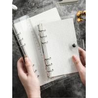 ราคา Planner ปกสีใส ขนาด A5 และ A6 DIY PLANNER แพลนเนอร์สีใส รุ่น 6 ห่วง สมุดบันทึกไดอารี่ planner2026 (1490951883)