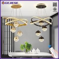 ราคา GEJIESE โคมไฟระย้า โคมระย้าคริสตัล รีโมท 3 สี แบบโมเดิร์น LED ห้องอาหาร ไฟแต่งห้อง ไฟห้องนอน โคมไฟเพดาน โคมไฟแขวน (29877880709)