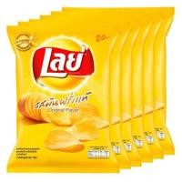 ราคา ราคาพิเศษ!! เลย์ คลาสสิค มันฝรั่งแผ่นเรียบ รสเกลือ 52กรัม x 6 ถุง Lay's classic smooth potato chips, salt flavor 52 gram (5065892309)
