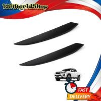 ราคา คิ้วไฟหน้า อีซูซุ ดีแม็ก สี Matte Black D-Max Isuzu 2, 4 ประตู ปี2018 (8936063234)