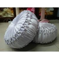 ราคา หมอนฟักทอง หมอนงานแต่ง หมอนรองแขนรับไหว้ หมอนรับไหว้งานแต่ง สีเงิน ขนาด16นิ้ว คู่ละ900บาท (3443507233)