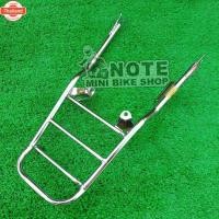 ราคา ตะแกรงหลังชาลีญี่ปุ่น เหล็กชุหนา พร้อมที่ยึดหมวกกันน๊อก (26440618427)