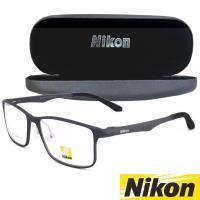ราคา Nikon แว่นตารุ่น CX-6326 C-2 สีเทา กรอบแว่นตา Eyeglass frame ( สำหรับตัดเลนส์ ) ทรงสปอร์ต อลูมิเนียม Aluminium ขาสปริง (6211898906)