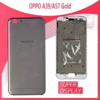 ราคา OPPO A57/OPPO A39 อะไหล่บอดี้ เคสกลางพร้อมฝาหลัง Body For oppo a57/oppo a39 Super Display (5212440824)