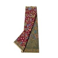 ราคา ผ้าถุงปาเต๊ะ เย็บแล้ว ลายดอกไม้ (54503918274)