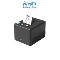 ราคา Deli เครื่องปริ้นใบเสร็จ เครื่องพิมพ์ความร้อน รองรับกระดาษ 58 mm เร็ว 90mm/s Receipt printer (52402920888)