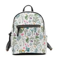 ราคา Minioutket Daniele Patrici กระเป๋าเป้สะพายหลังผู้หญิงกระเป๋าเป้สะพายหลังพิมพ์กระเป๋าเป้สะพายหลังสีขาวกระเป๋าเป้สะพายหลังแบรนด์เดิม (42255770971)