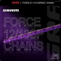 ราคา NEW! โซ่จักรยานเสือหมอบ 12/13 สปีด SRAM FORCE E1 12SP/13SP 126LINK CHAIN (43555050064)
