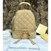 ราคา #ส่งฟรี EMS‼️ #ของแท้ % Michael Kors Rhea Extra-Small Quilted-Leather Backpack (1169303936)