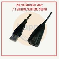 ราคา [พร้อมส่ง] ยูเอสบีซาวน์การ์ด USB Sound Card 5HV2 7.1 Virtual Surround Sound (27155853868)