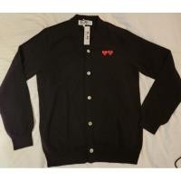 ราคา PLAY COMME desGARCONs คาดิแกน สีดํา หัวใจคู่แดง (ของใหม่แท้ 100%)​ (24354597363)