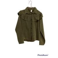 ราคา เสื้อเชิ้ตมือสอง สีเขียวขี้ม้า (21126799864)