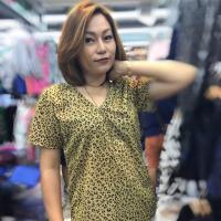 ราคา เสื้อคอวีลายเสือ (158383668)