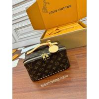 ราคา หลุยส์ วิตตอง โลโก้ตัวอักษรซิปเปิดปิดหนังกระเป๋าเครื่องสําอางแบบพกพากระเป๋ายุคกลางผู้หญิง ม750 (46403075008)